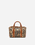 Small Box Satchel Leopard Print