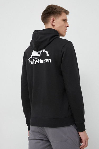 Mikina Helly Hansen Back Logo Hoodie Čierna | 53582, 1
