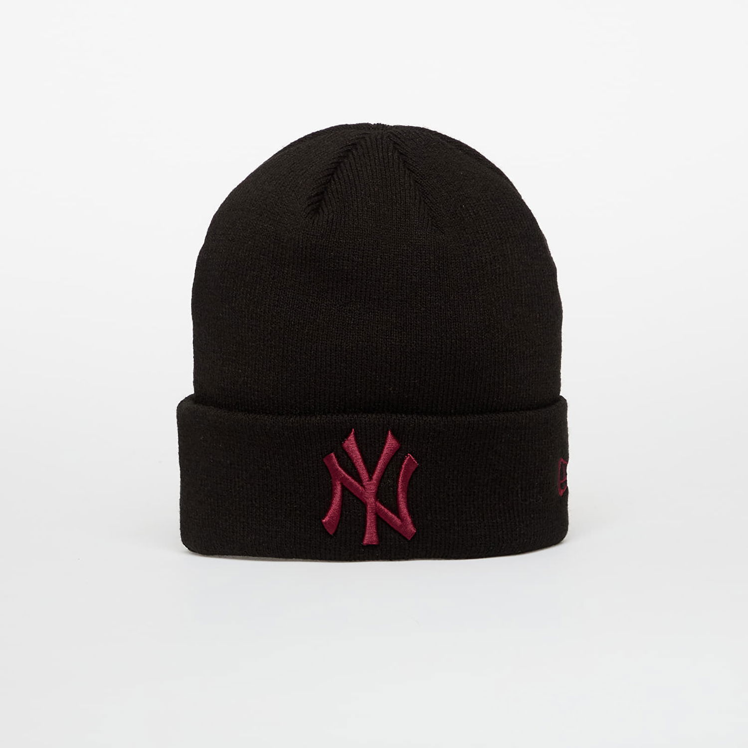 Kulicha New Era Knit Beanie New York Yankees MLB League Essential Medium Čierna | 60691392, 0