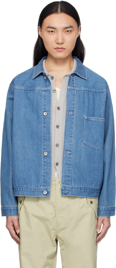 Bunda NANAMICA nanamica Short Denim Jacket Modrá | S25SA082U, 0