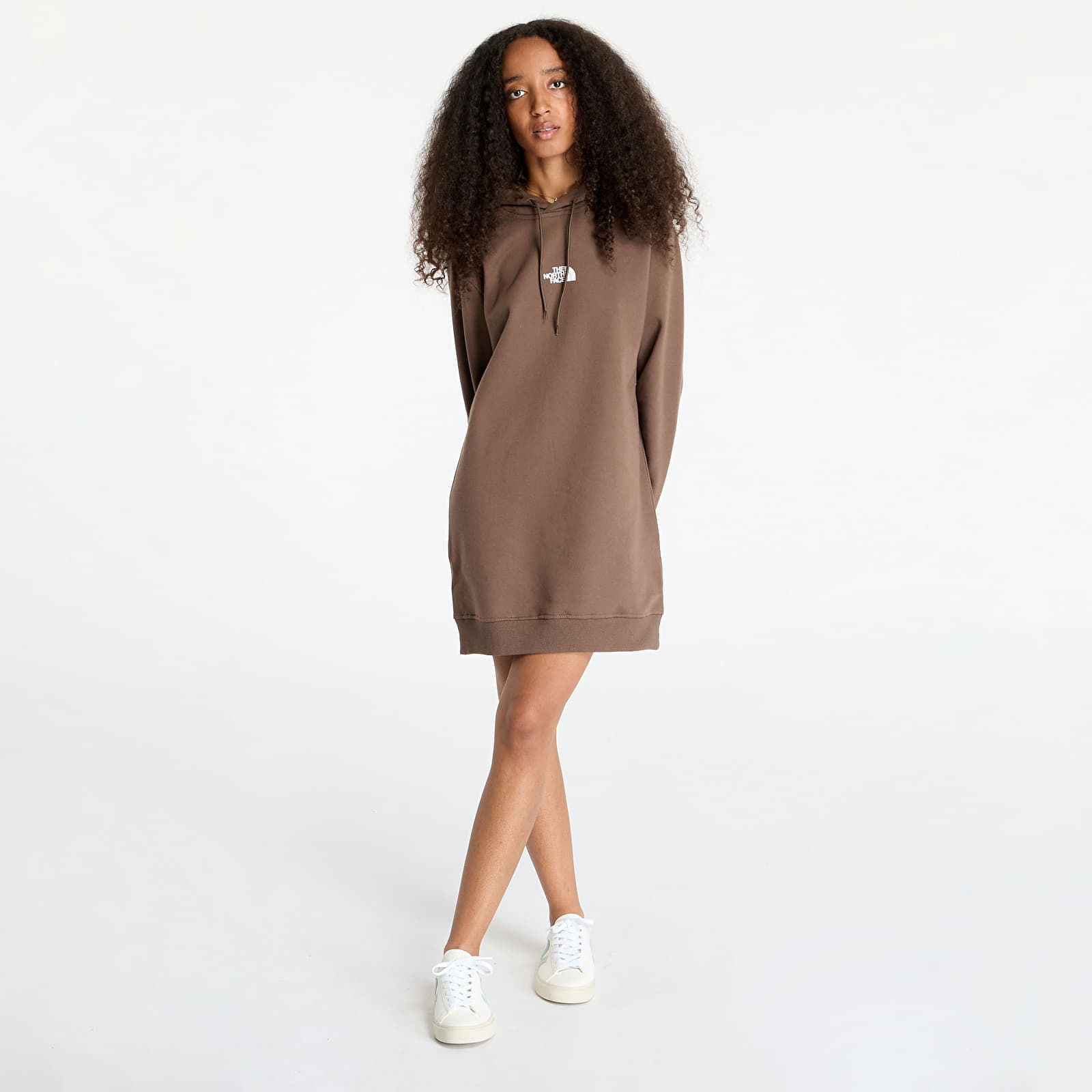 Zumu Hooded Dress Smokey Brown