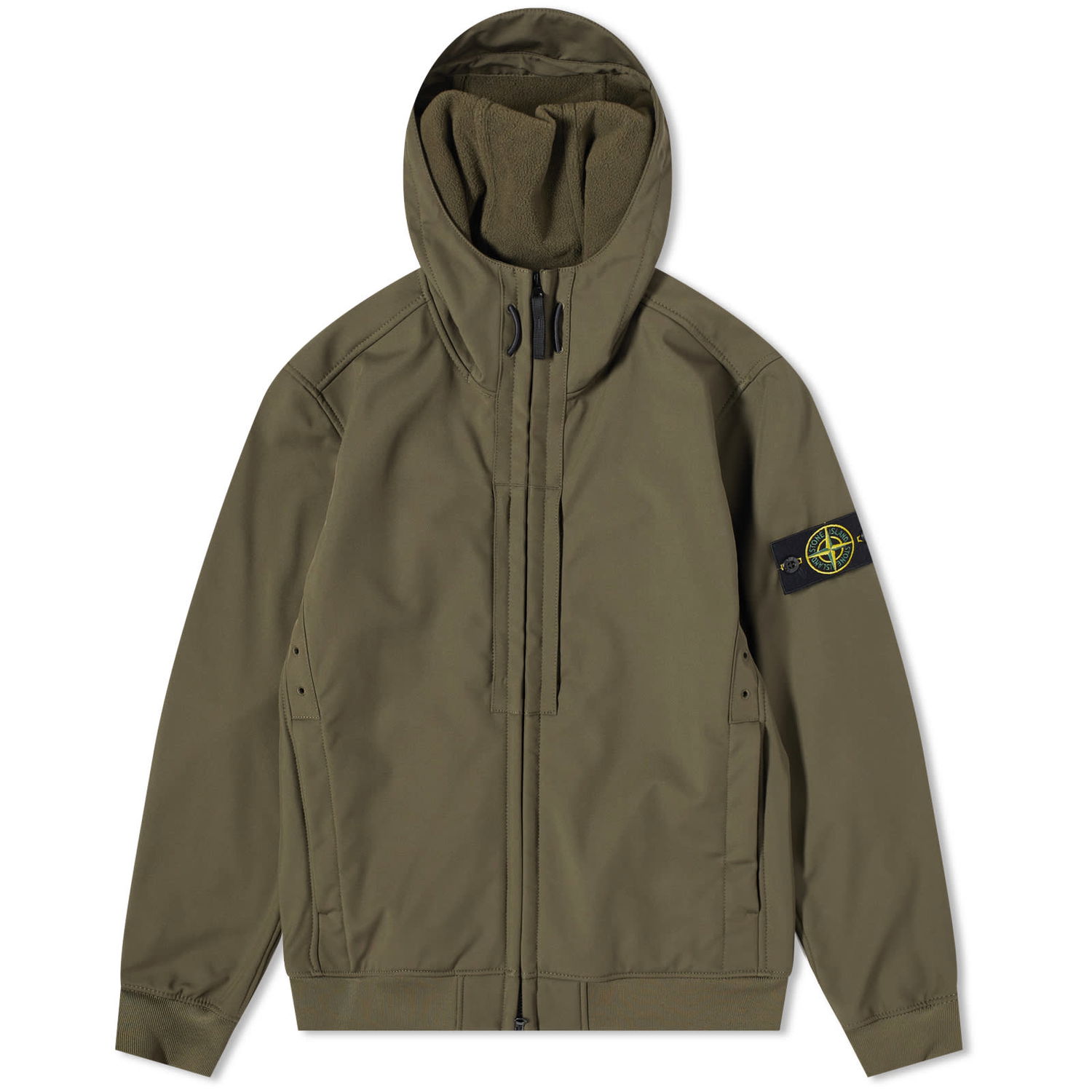 Bunda Stone Island Soft Shell-R Hooded Hnedá | 7915Q01-V0058, 0