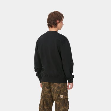 Mikina Carhartt WIP Graphic Print Crewneck Sweatshirt Čierna | I033933_9, 1