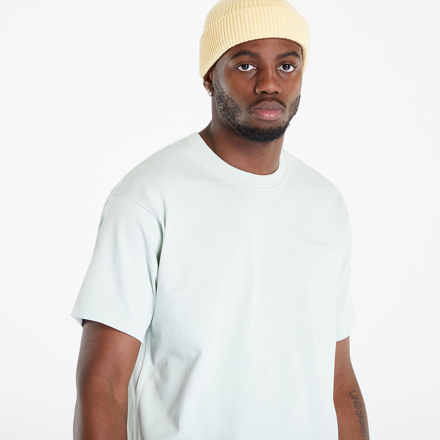 Tričko adidas Originals Pharrell Williams Basics Tee Zelené | HS4837, 1