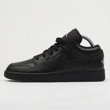 Tenisky a topánky Jordan Air Jordan 1 Low "Black" GS Čierna | 553560-006, 0