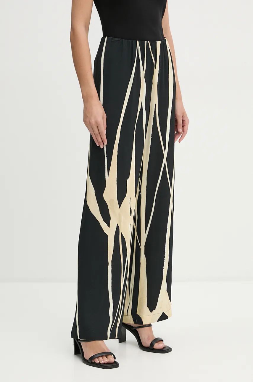 Nohavice Nanushka Brenda High Waist Pants Čierna | NW24PFOW20399, 0