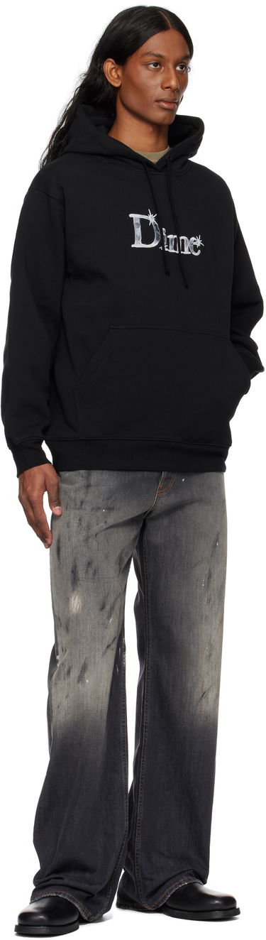 Mikina Dime Shiny Classic Hoodie Čierna | DIME2SP2545BLK, 3
