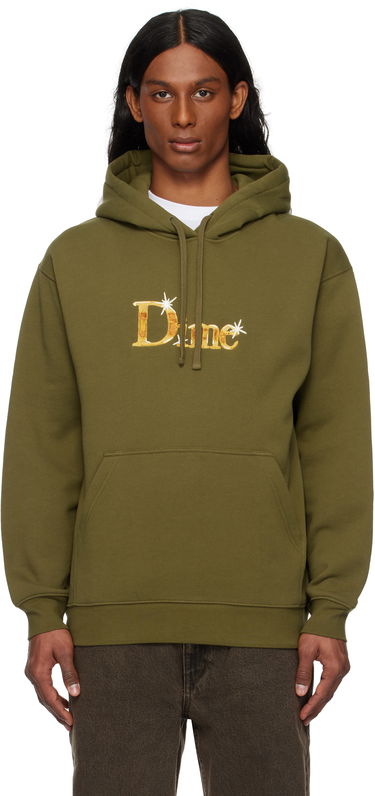Mikina Dime Classic Shiny Hoodie Zelené | DIME2SP2545OLI, 0