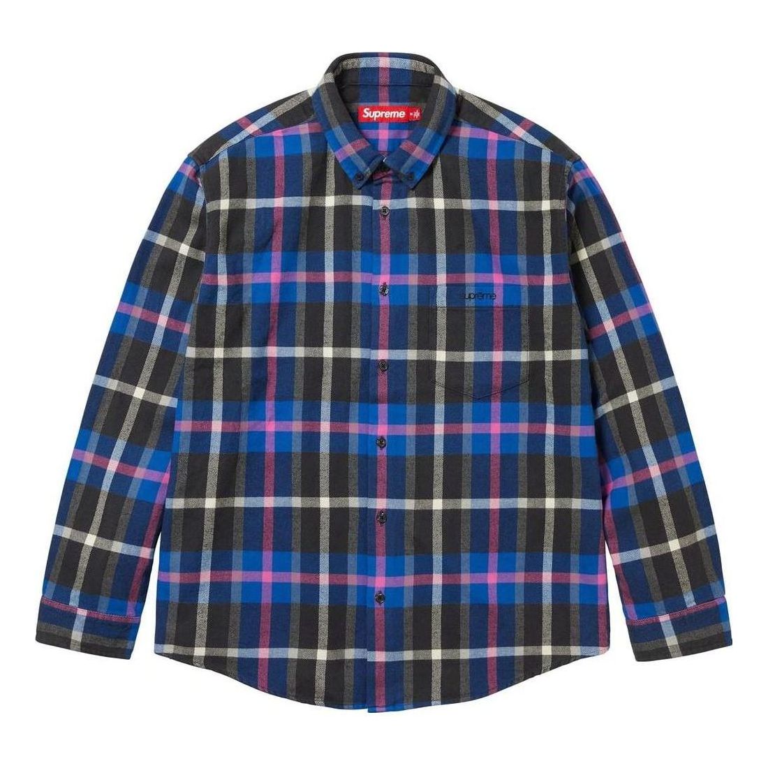 Košeľa Supreme Plaid Shirt Modrá | SUP-FW23-082, 0
