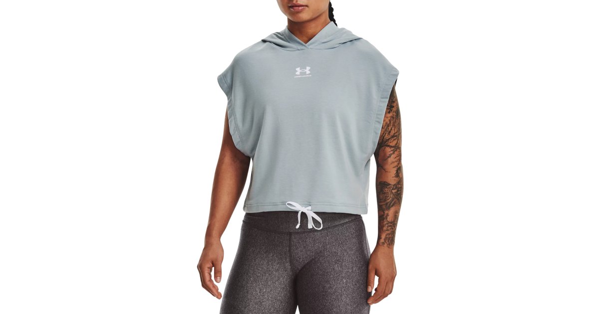 Mikina Under Armour Rival Terry Hoodie Modrá | 1376997-465, 1