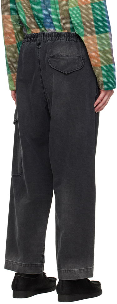 Cargo nohavice YMC YMC Faded Cargo Trousers Čierna | P4WAJ, 2