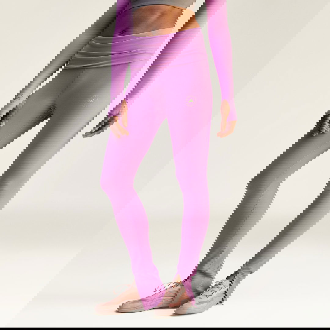 Legíny adidas Performance adidas by Stella McCartney TrueStrength Splitcuff Tights Fialová | JJ1629, 0