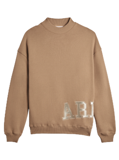 Mikina AXEL ARIGATO Tilt Oversized Sweatshirt Hnedá | A1418001