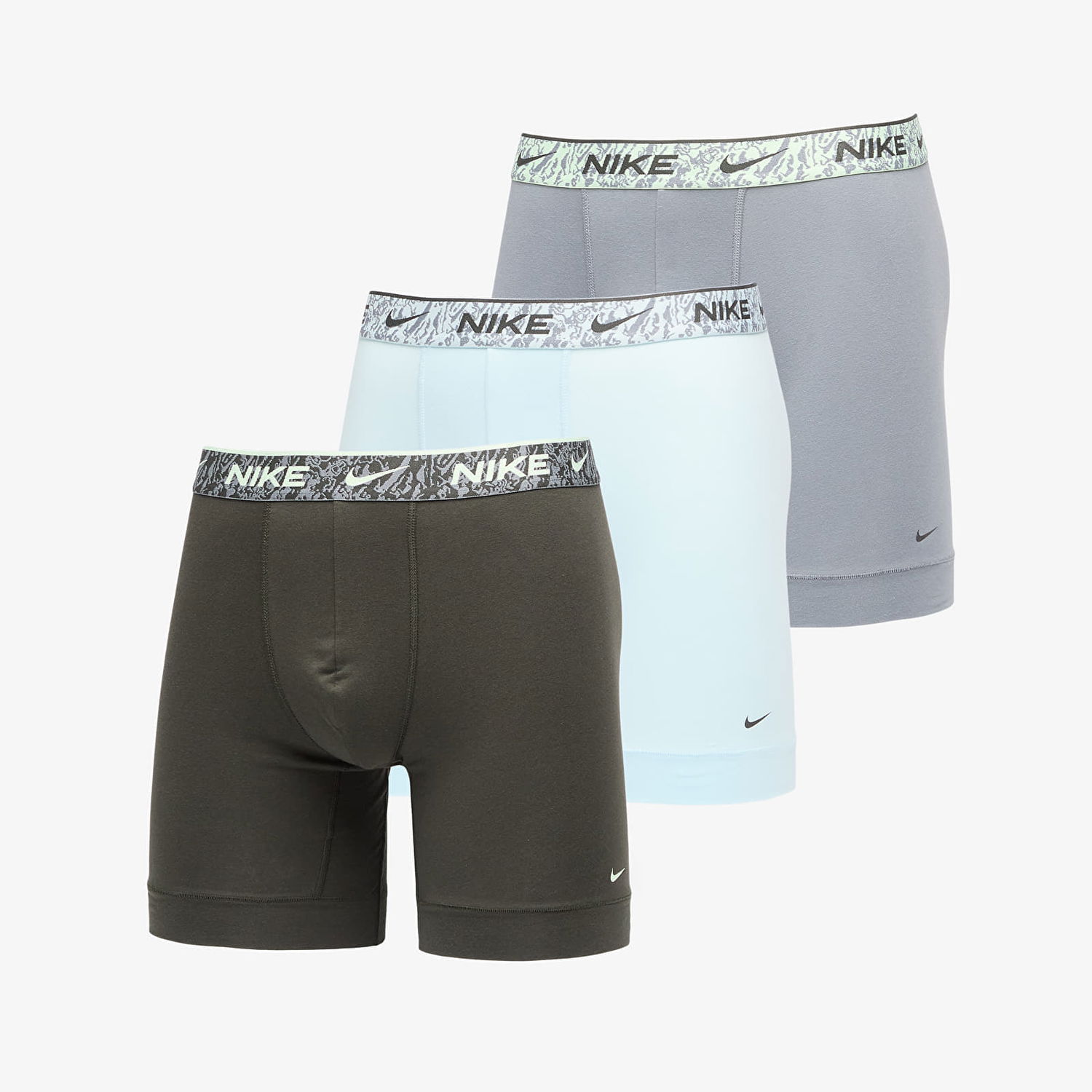 Boxerky Nike Everyday Cotton Stretch Boxer Brief 3-Pack Rôznofarebný | 0000KE1007-454, 0