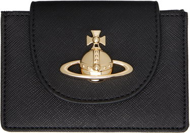 Peňaženka Vivienne Westwood Vivienne Westwood Flap Card Holder Čierna | 5402000AW-S0021-, 0