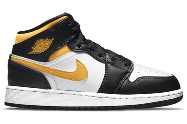 Tenisky a topánky Jordan Air Jordan 1 Mid "Black University Gold" GS Čierna | 554725-177, 0