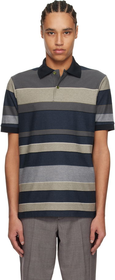 Polo tričko Paul Smith Paul Smith Cotton Stripe Polo Rôznofarebný | M1R-698P-P02605-34, 0
