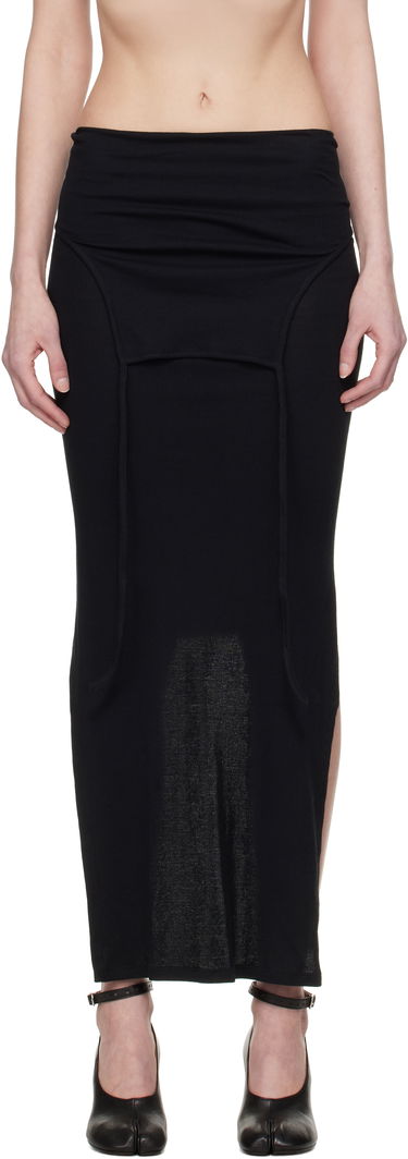 Sukňa Eckhaus Latta Eckhaus Latta Flip Midi Skirt Čierna | 1206-EL-PS25-A -, 0
