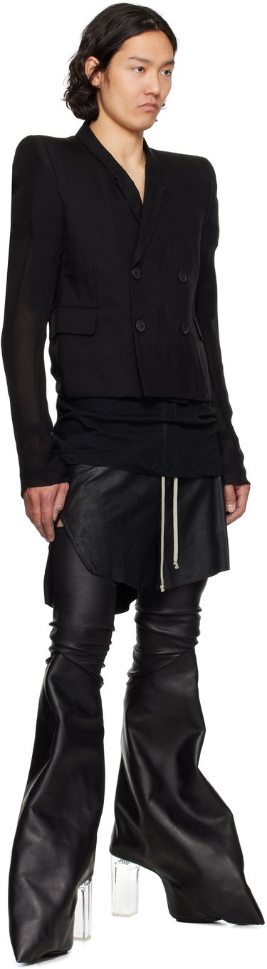 Ponožky Rick Owens Rick Owens Hollywood Taco Kiss Tall Boots Čierna | RR01E5843 LSLCH0, 4