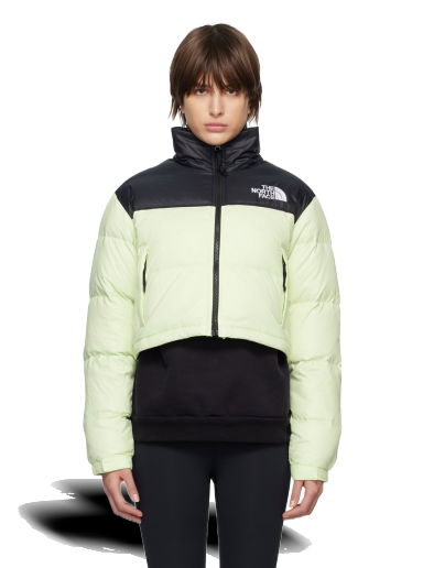 Prešívaná bunda The North Face Nuptse Short Down Jacket Zelené | NF0A5GGE