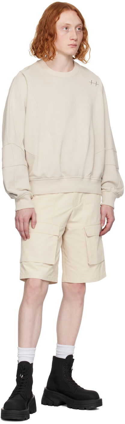 Plicate Detail Sweatshirt