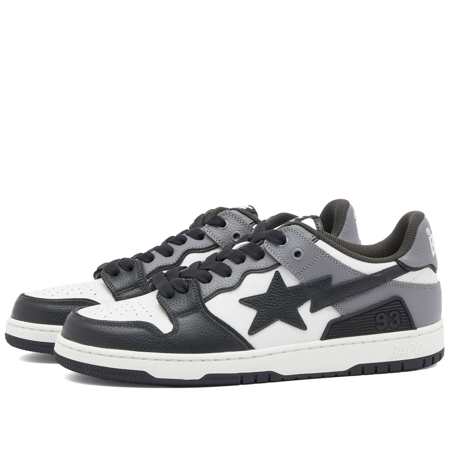 Tenisky a topánky BAPE A Bathing Ape Bape Sk8 Sta #5 Čierna | 001FWJ801059I-BLK, 0