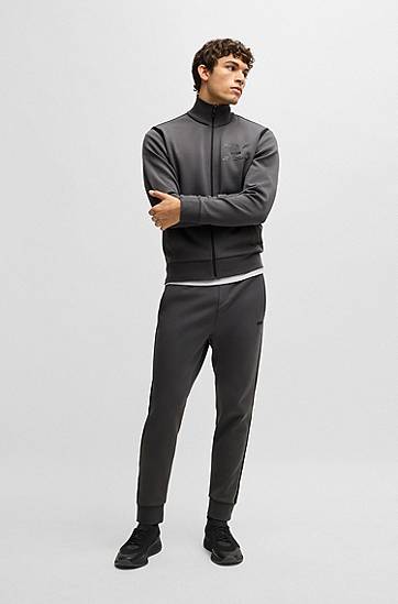 Tepláky BOSS BOSS Tracksuit Bottoms with Logo Šedá | 50530030, 1