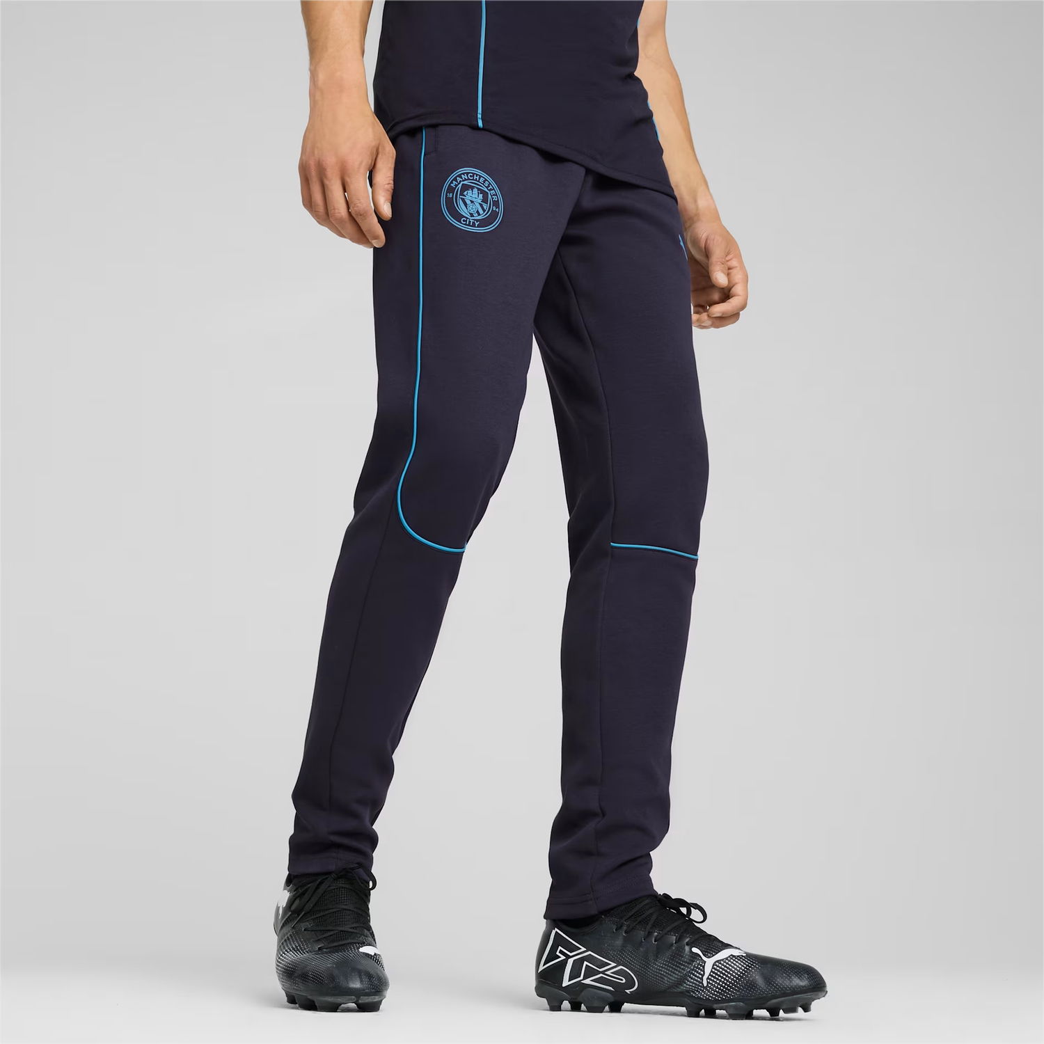 Nohavice Puma MCFC Casuals Pants Navy | 777566-32, 1