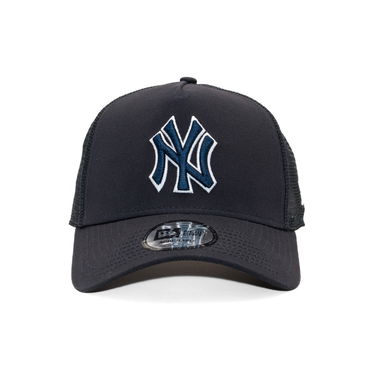 Šiltovka New Era New Era MLB Outline 9FORTY Trucker NY Yankees Adjustable Hat Navy | 60691070, 1