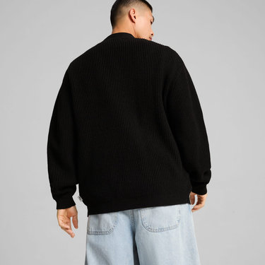 Sveter Puma MMQ Cardigan Jacket Čierna | 626779-01, 3