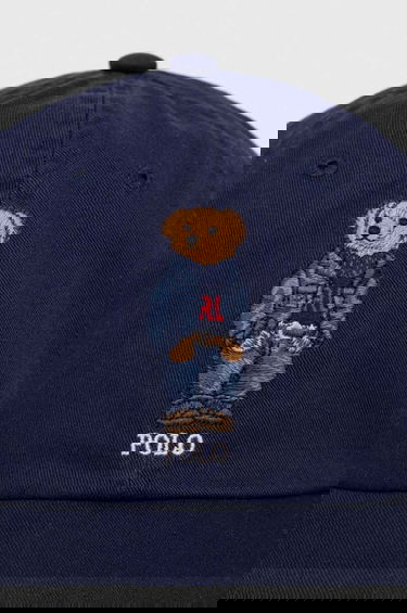 Šiltovka Polo by Ralph Lauren Cotton Baseball Cap with Polo Bear Embroidery Navy | 710917437, 1
