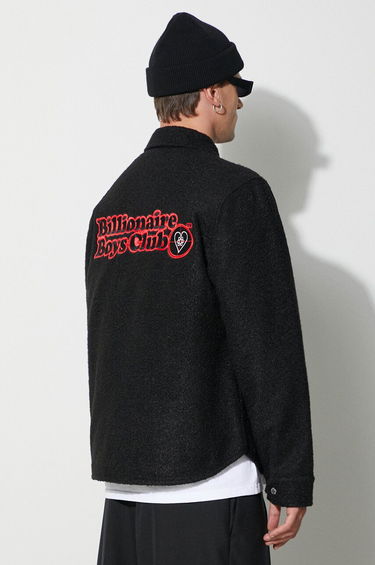 Košeľa BILLIONAIRE BOYS CLUB Billionaire Boys Club OUTDOORSMAN Overshirt Čierna | B23321, 2