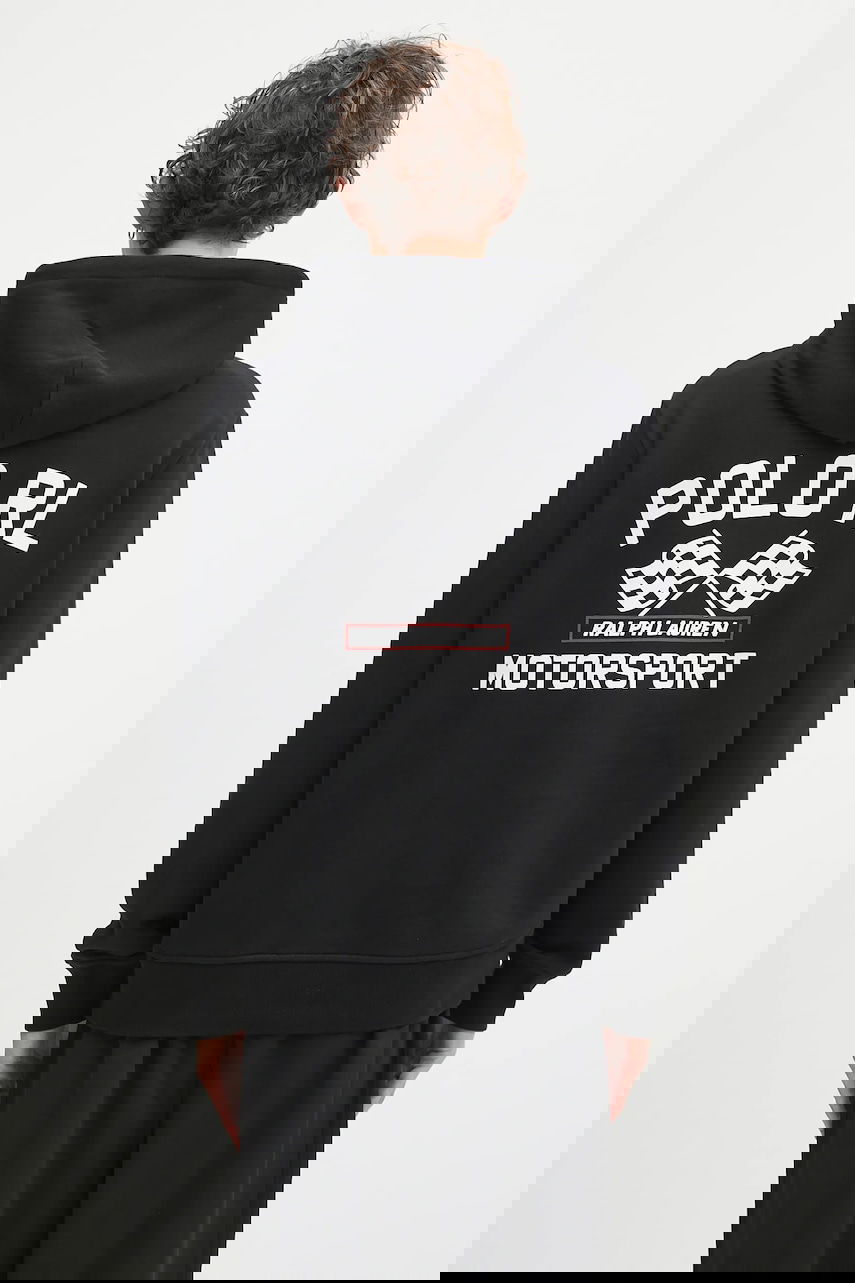 Mikina Polo by Ralph Lauren Polo Ralph Lauren Motorsport Hoodie Čierna | 710972613, 0