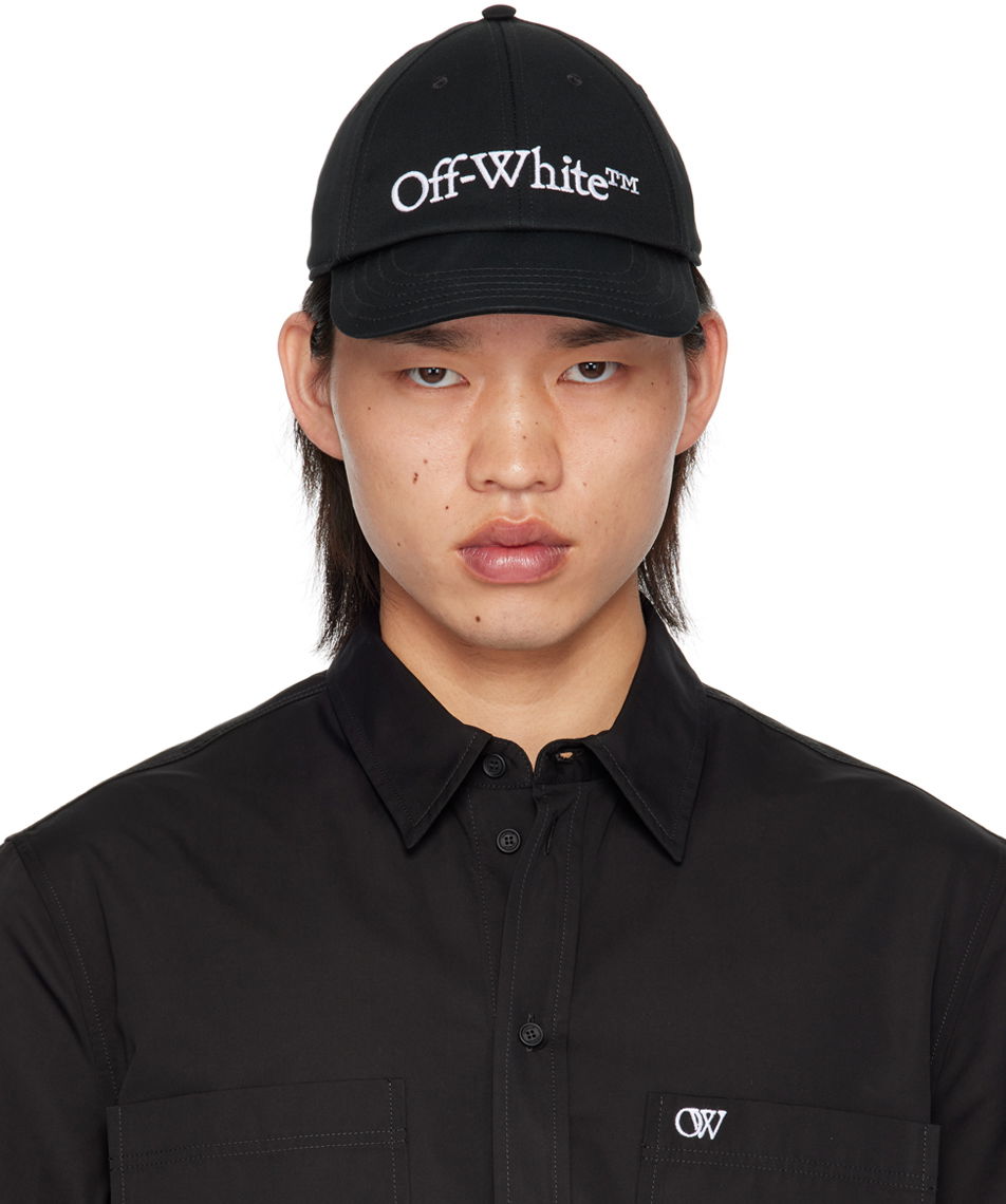Šiltovka Off-White Logo Cap Čierna | OMLB069C99FAB0021001, 0