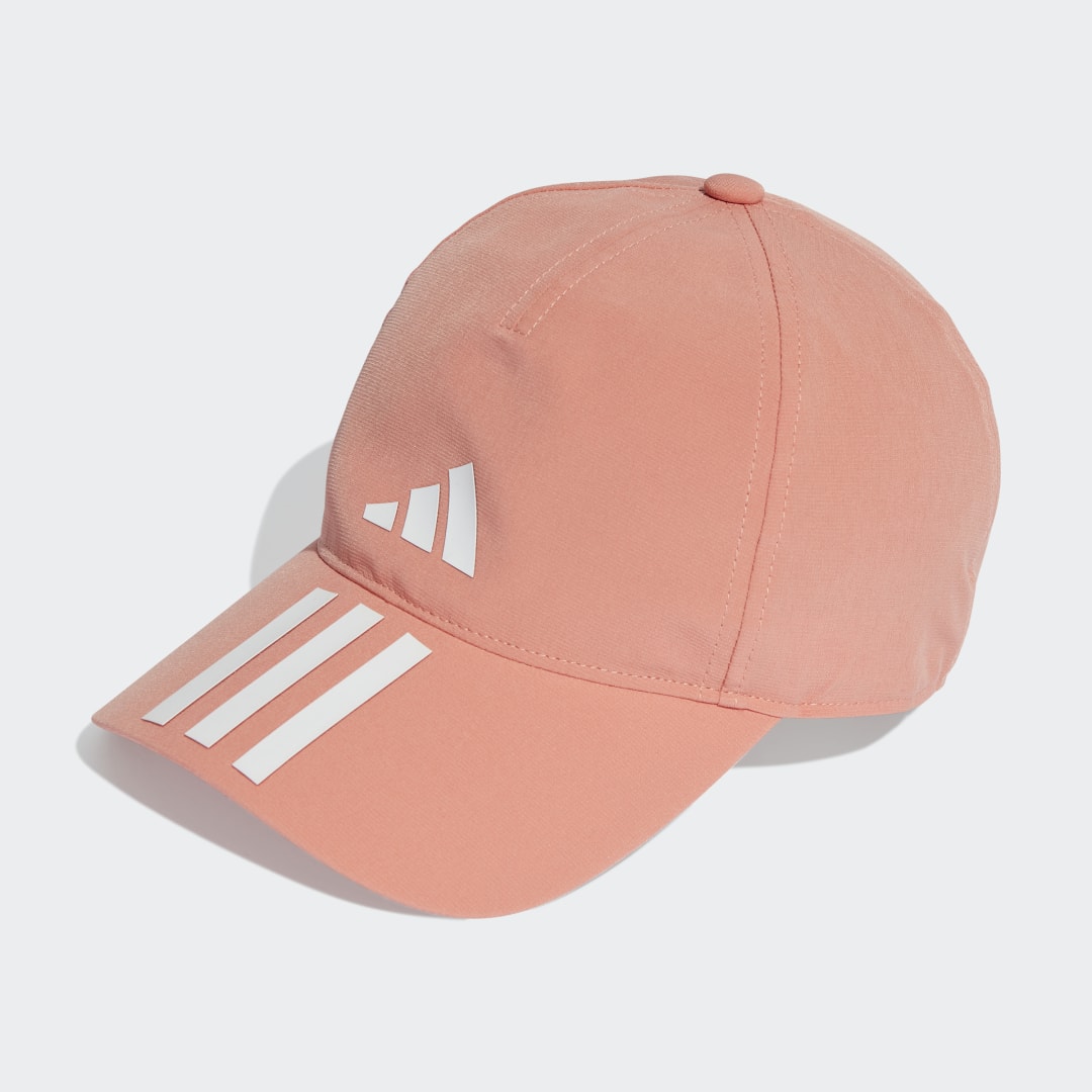 Šiltovka adidas Originals 3-Stripes AEROREADY Running Training Baseball Cap Oranžová | II3506, 0