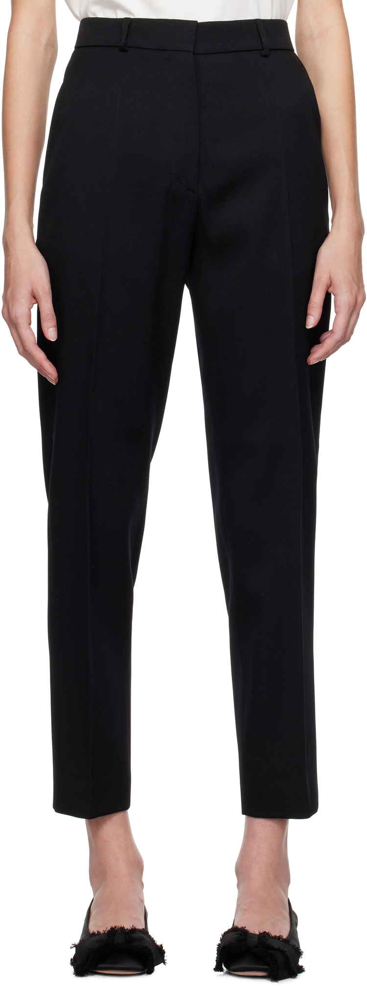 Nohavice LANVIN Cigarette Trousers RW-TR0020-4885-H24 | FLEXDOG