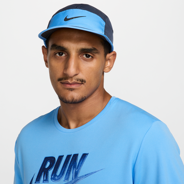 Šiltovka Nike Dri-FIT Fly Swoosh Running Cap Modrá | FB5624-437, 0