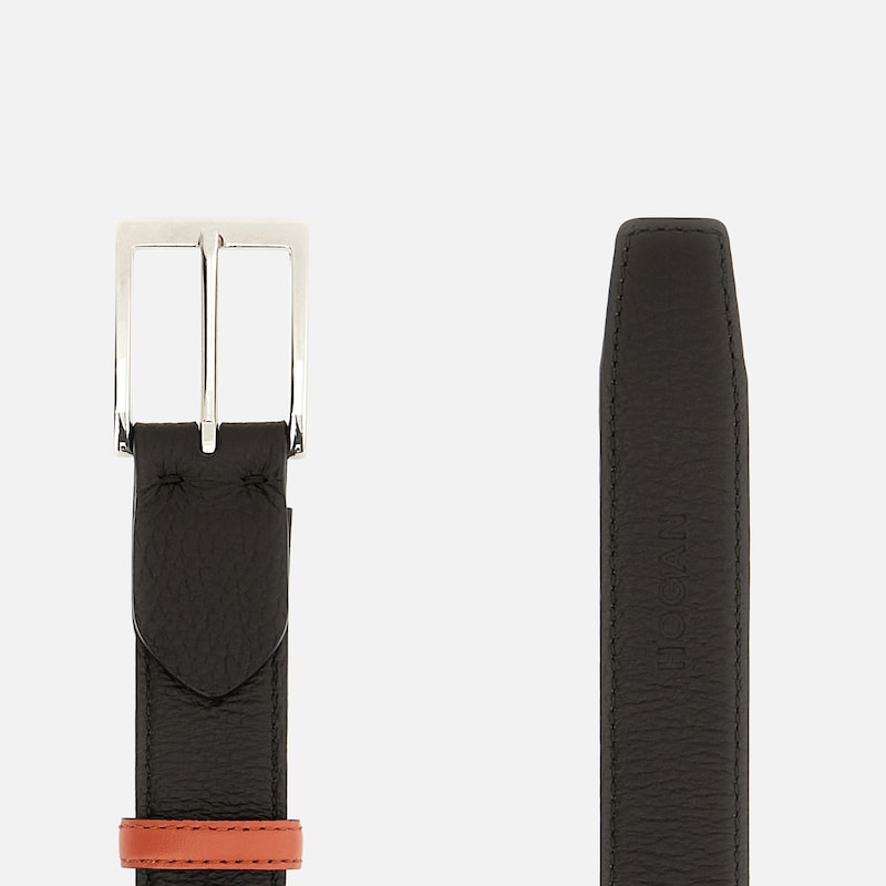 Men's Reversible Leather Belt