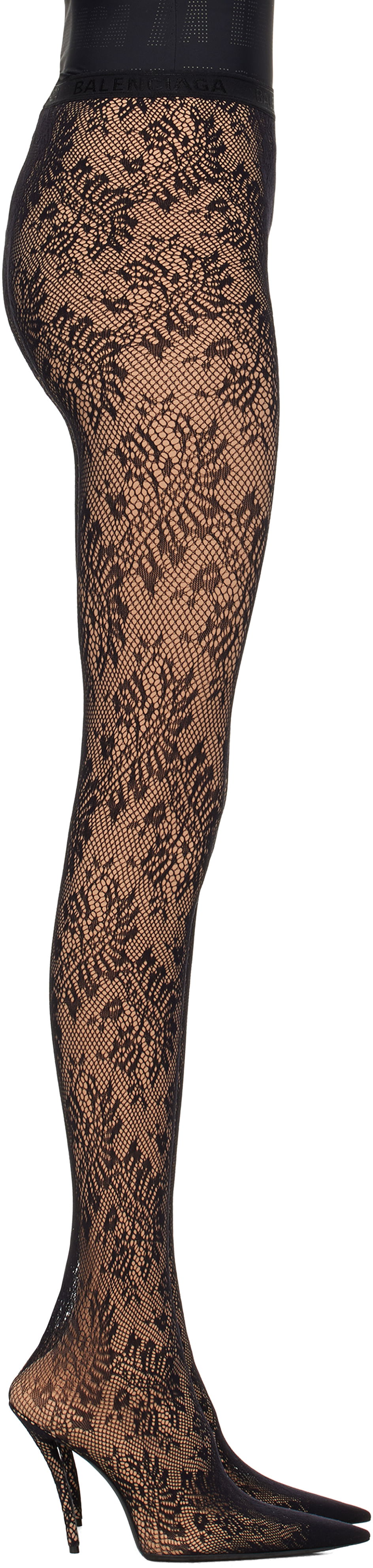 Legíny Balenciaga Balenciaga Pantaleggings Boots Čierna | 794970 TQK22, 0
