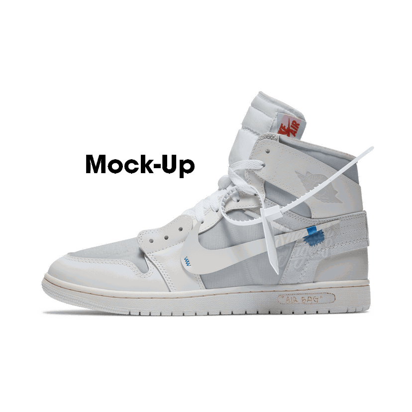 Tenisky a topánky Jordan Off-White x Air Jordan 1 High OG "White" Biela | AA3834-100