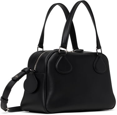 Kabelka Courrèges Courrèges Reedition Leather Bowling Bag Čierna | PERGSA062CR0065, 2