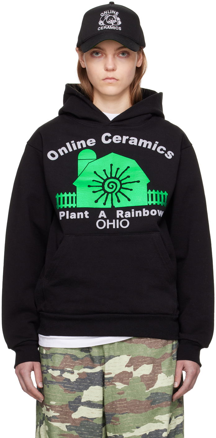 Mikina Online Ceramics Home Hoodie Čierna | Home