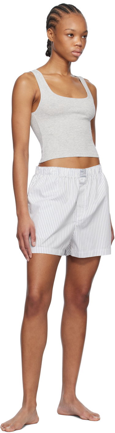 Šortky SKIMS SKIMS Cotton Poplin Boxers Biela | SH-SHO-8424W, 3