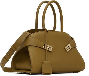 Kabelka FERRAGAMO Ferragamo Hug M Top Handle Bag Zelené | 777522, 1