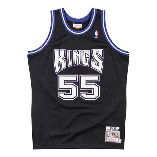 Dres Mitchell & Ness Mitchell & Ness Kings Basketball Jersey Čierna | AJY4LG19022-SKIBLCK98JWI