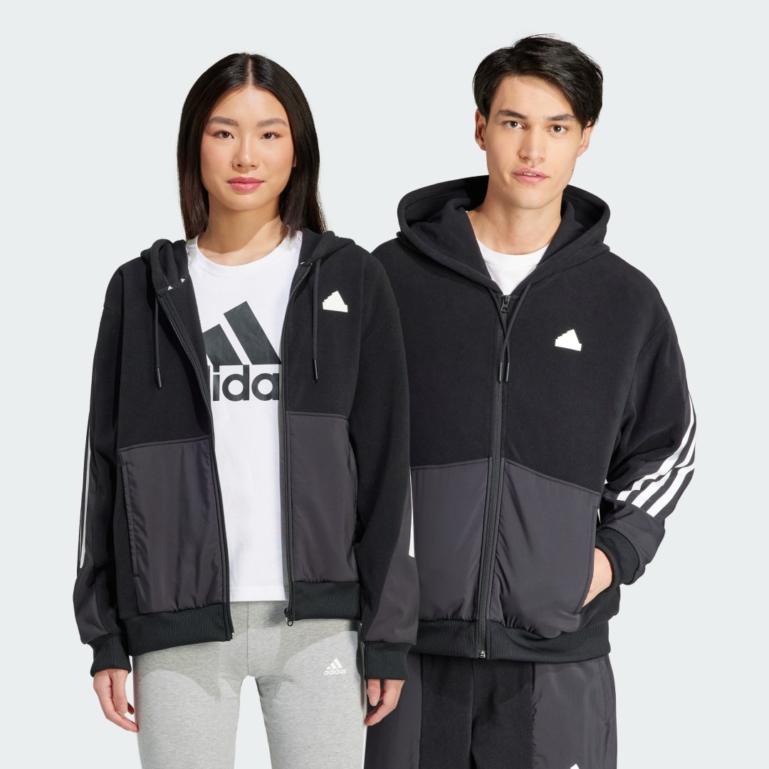 Mikina adidas Performance adidas Sportswear Future Icons 3-Stripes Čierna | IB6130, 0