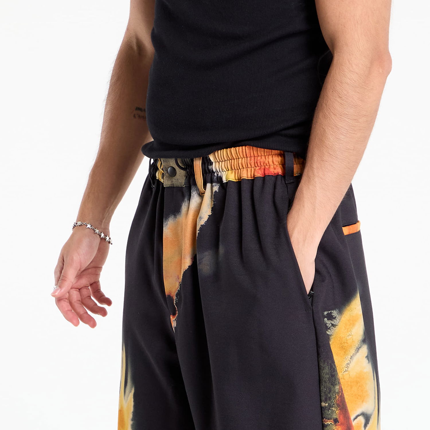 Tepláky Y-3 Y-3 AOP Sport Uniform Track Pants Čierna | KA9620, 1