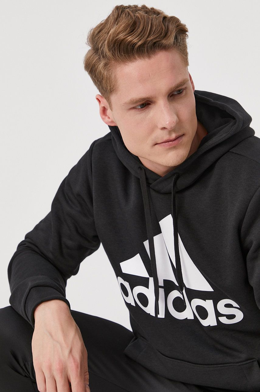 Mikina adidas Originals Essentials Big Logo Čierna | GK9220, 0