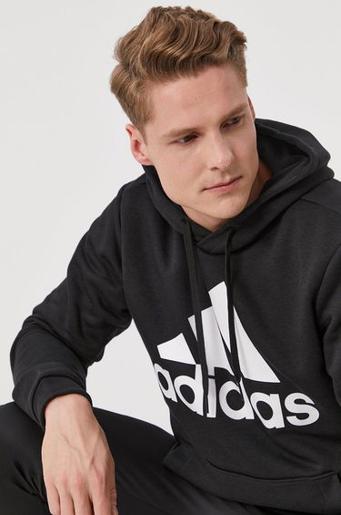 Mikina adidas Originals Essentials Big Logo Čierna | GK9220, 0