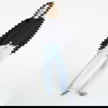 Mikina adidas Performance Off Placed 3-Stripes Zip-Up Sweatshirt Čierna | JX2705, 4